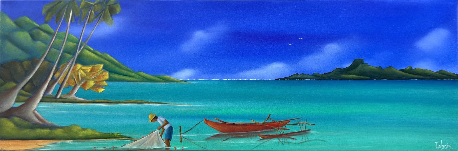 Pêche à Tahaa — Philippe Dubois