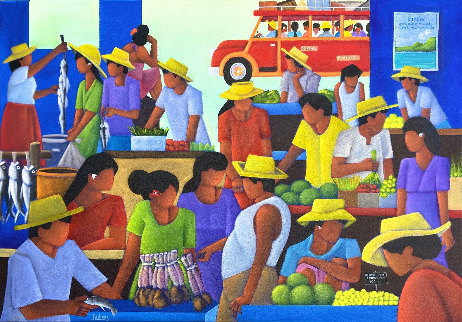 Un matin au marché — Philippe Dubois