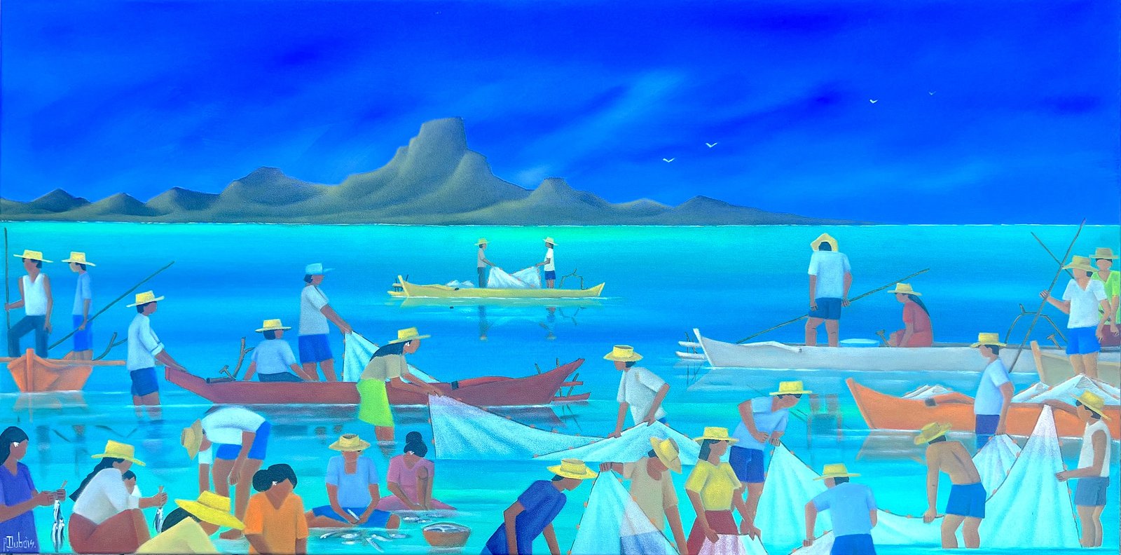 La grande pêche — Philippe Dubois