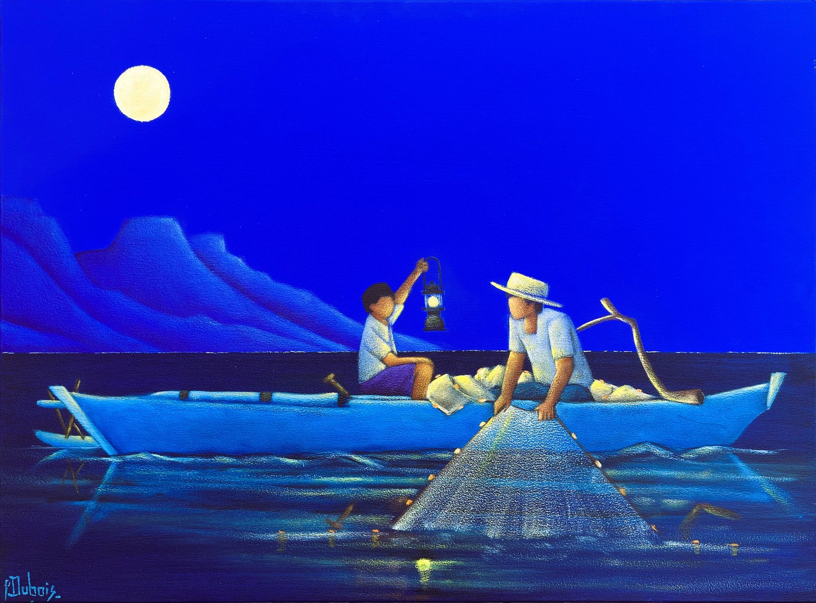 Pêche de nuit - Le petit-fils — Philippe Dubois