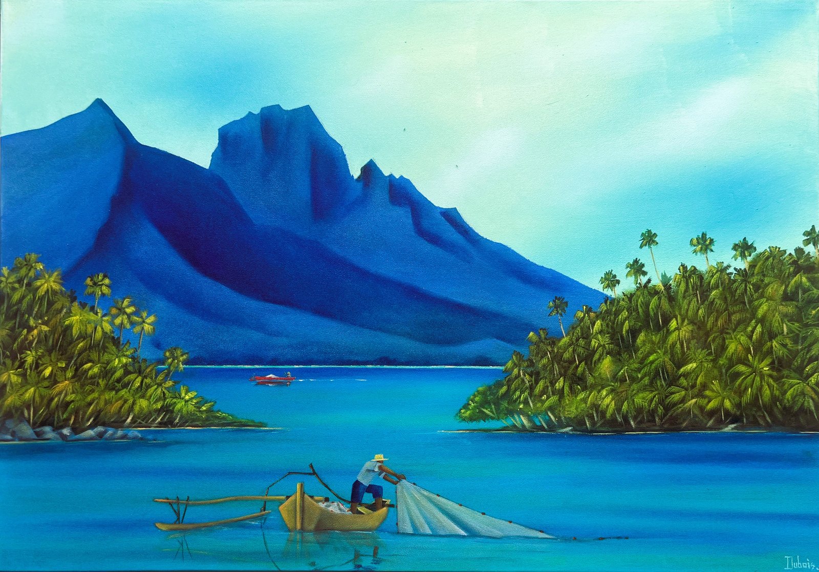Motu à Bora-Bora — Philippe Dubois