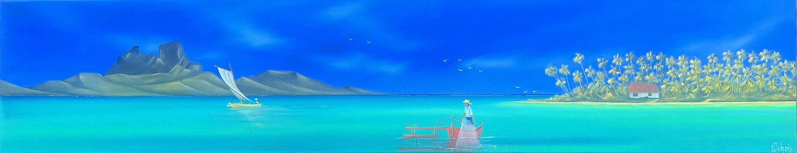 Dans le lagon de Bora-Bora — Philippe Dubois