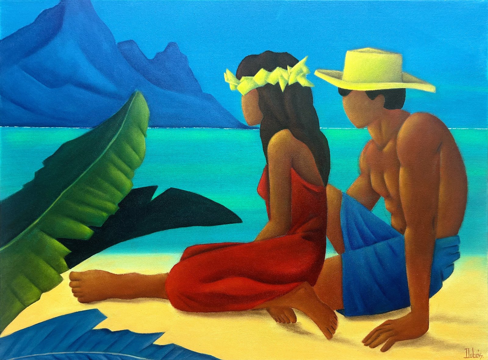 Un soir à la plage — Philippe Dubois