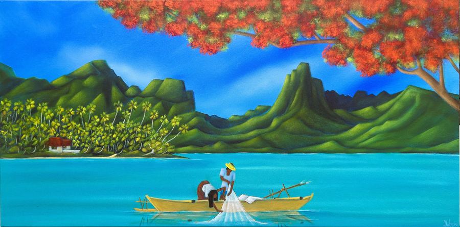 Vue principale — Baie d'Opunohu à Moorea