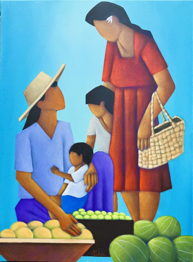 Au marché — Philippe Dubois