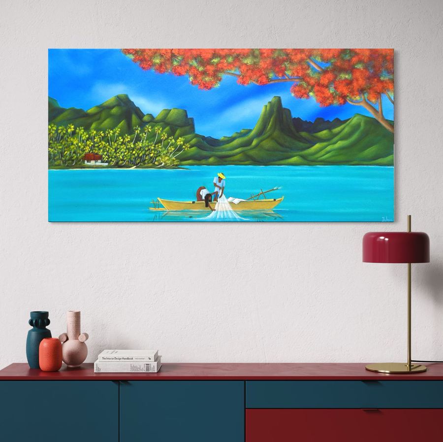Vue 2 — Baie d'Opunohu à Moorea