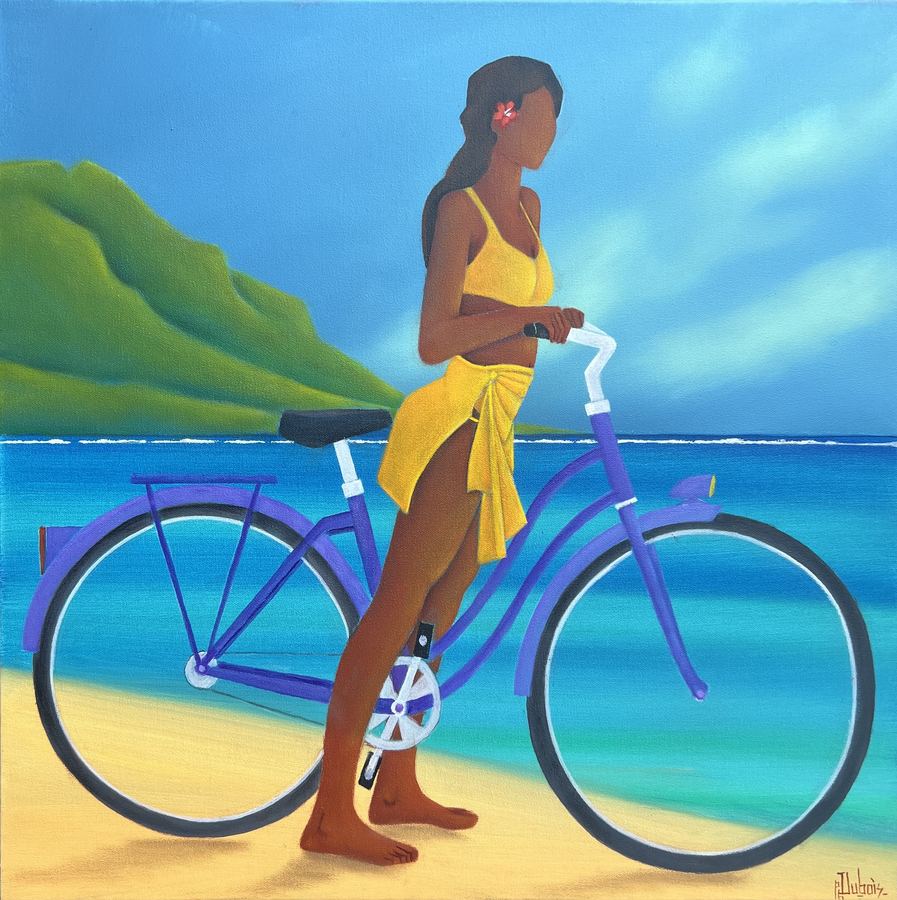 Vahine à l'hibiscus — Philippe Dubois