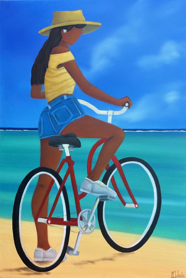 Le vélo rouge — Philippe Dubois